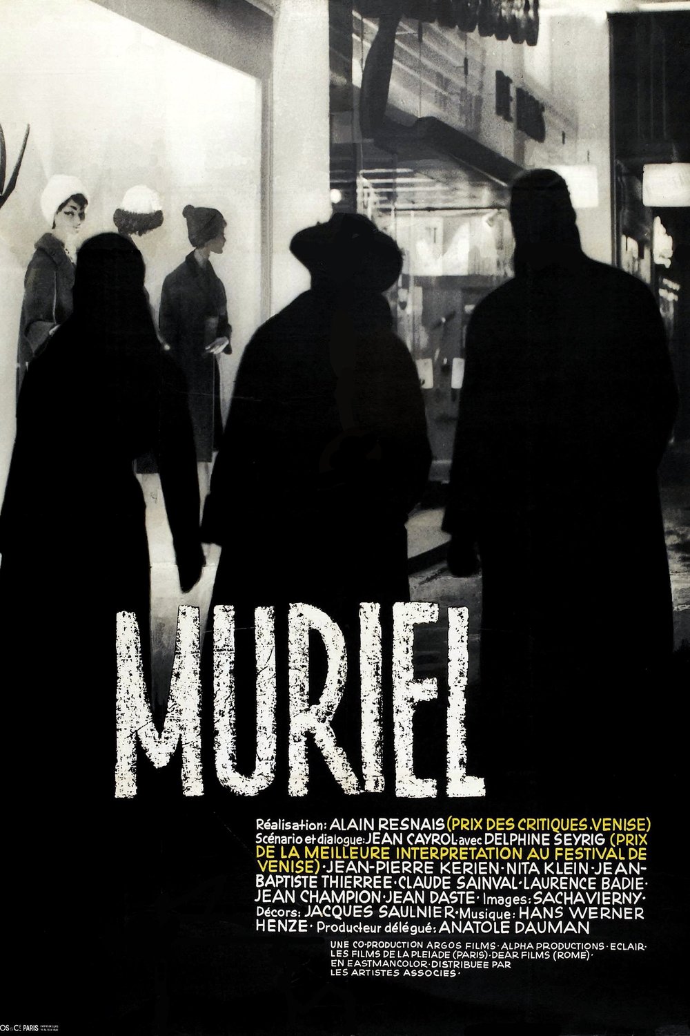 Poster of the movie Muriel, ou le temps d'un retour [1963]