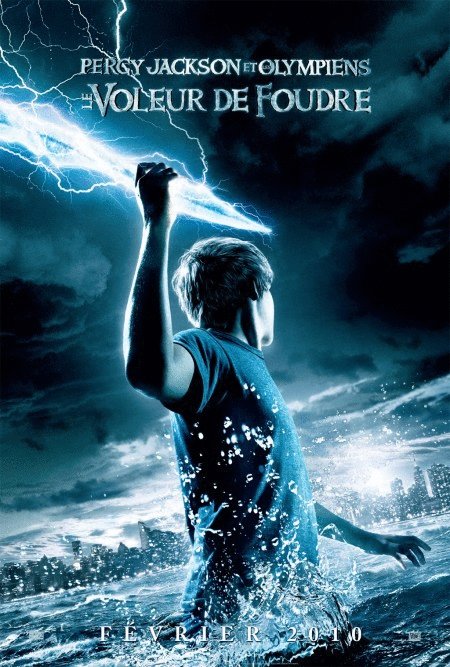 L'affiche du film Percy Jackson et les Olympiens: Le voleur de foudre