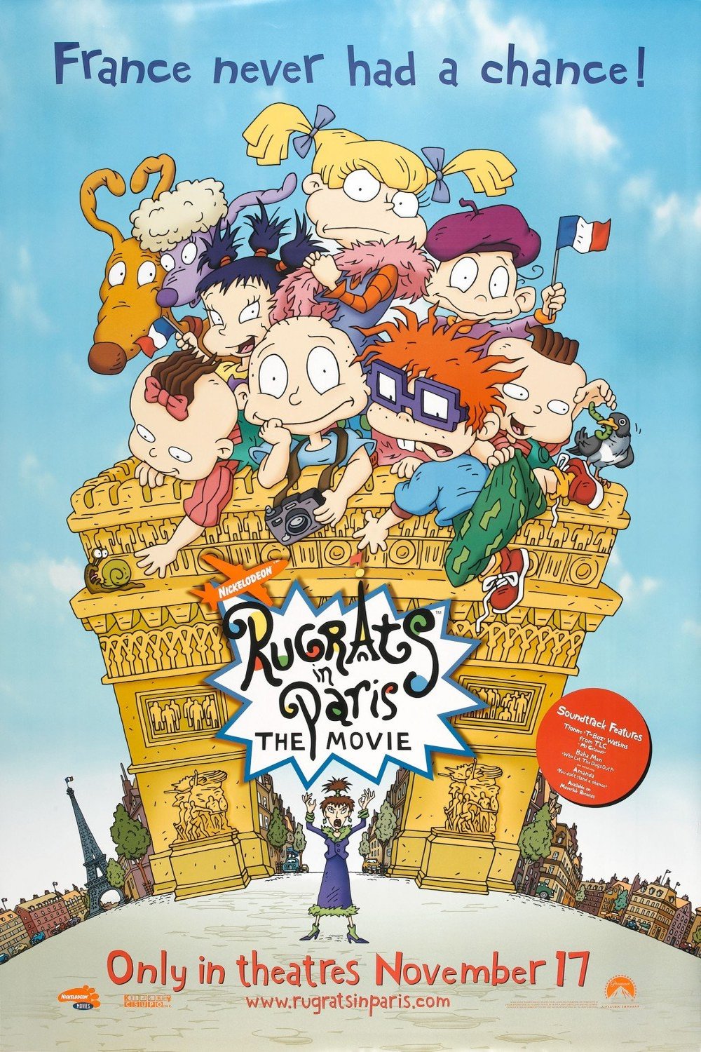 Poster of the movie Rugrats in Paris: The Movie