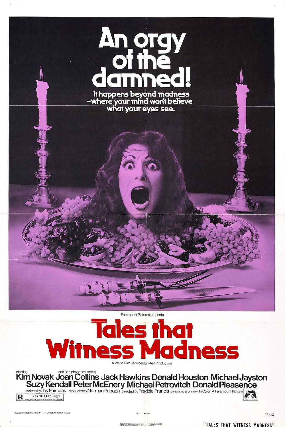 L'affiche du film Tales That Witness Madness