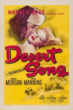 L'affiche du film The Desert Song
