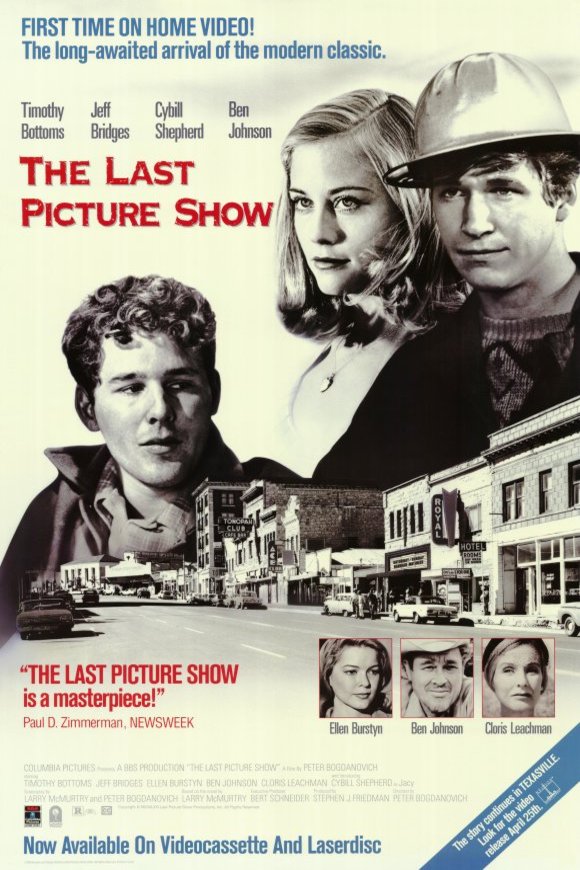 L'affiche du film The Last Picture Show