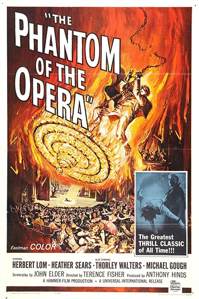 L'affiche du film Le Fantôme de l'opéra