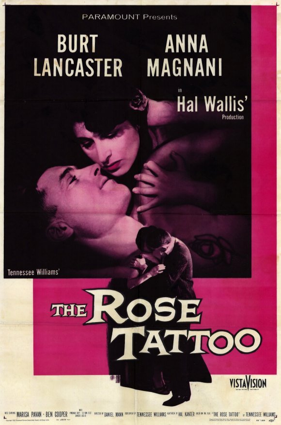 L'affiche du film The Rose Tattoo