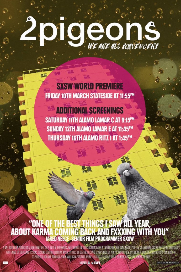 L'affiche du film Two Pigeons