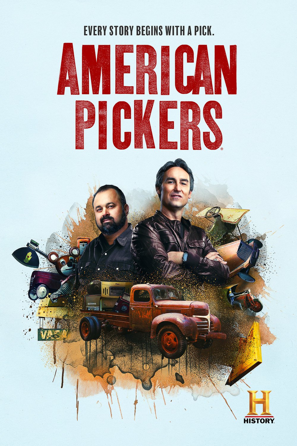 L'affiche du film American Pickers