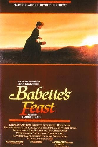 L'affiche du film Le festin de Babette