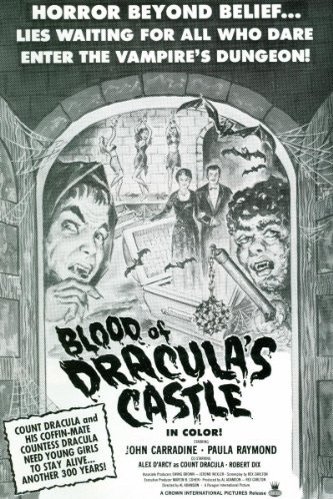 L'affiche du film Blood of Dracula's Castle
