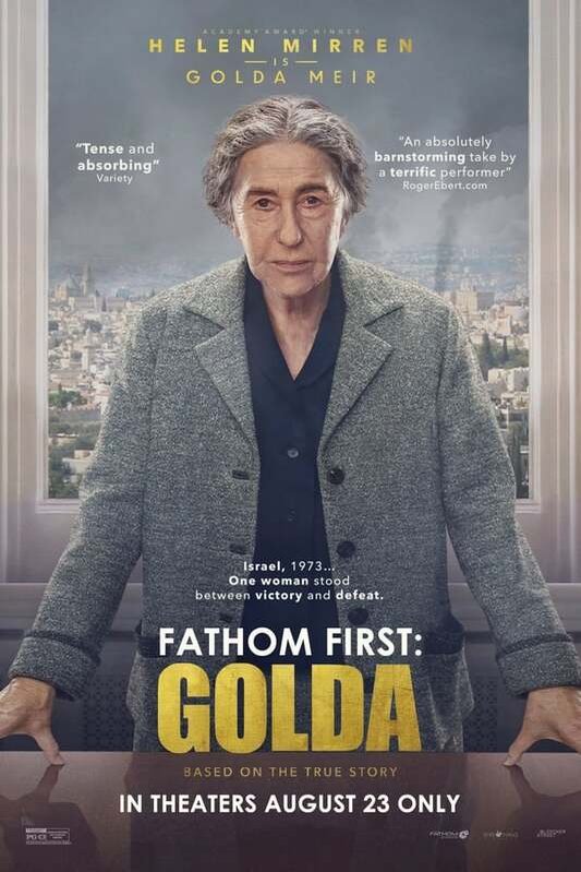 L'affiche du film Golda