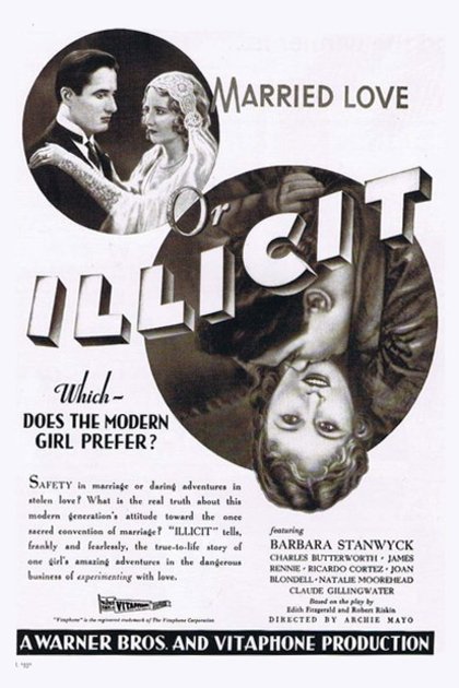 L'affiche du film Illicit