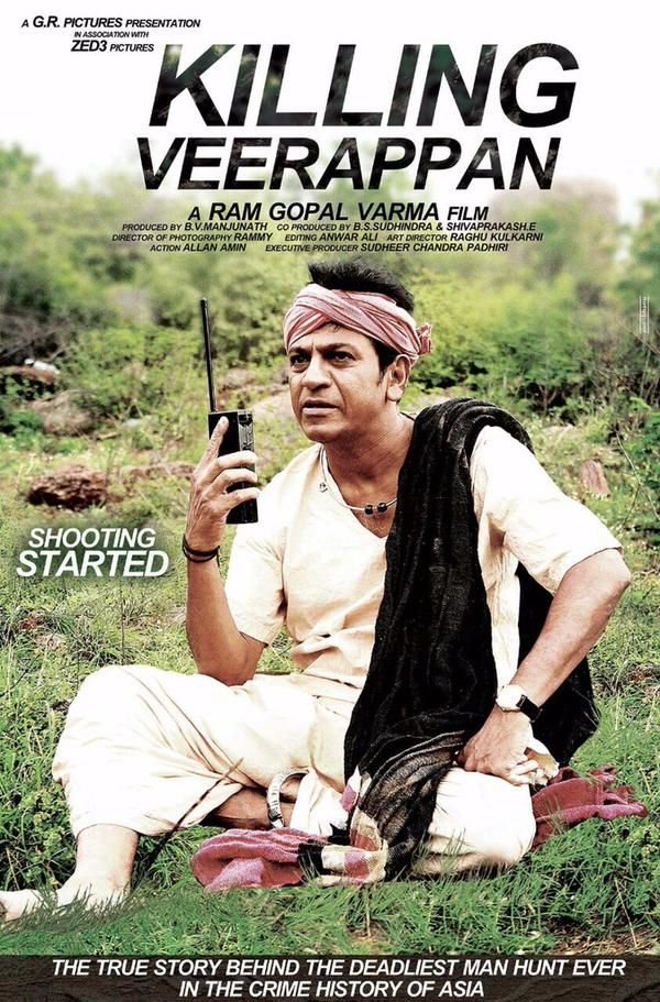 L'affiche du film Killing Veerappan