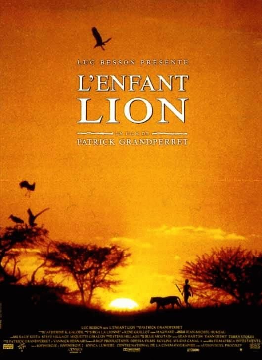 L'affiche du film L'Enfant Lion