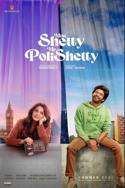 L'affiche originale du film Miss Shetty Mr Polishetty en Hindi