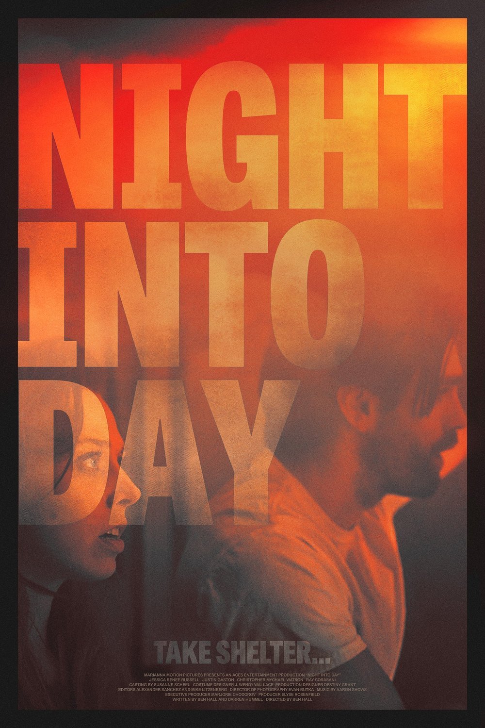 L'affiche du film Night Into Day