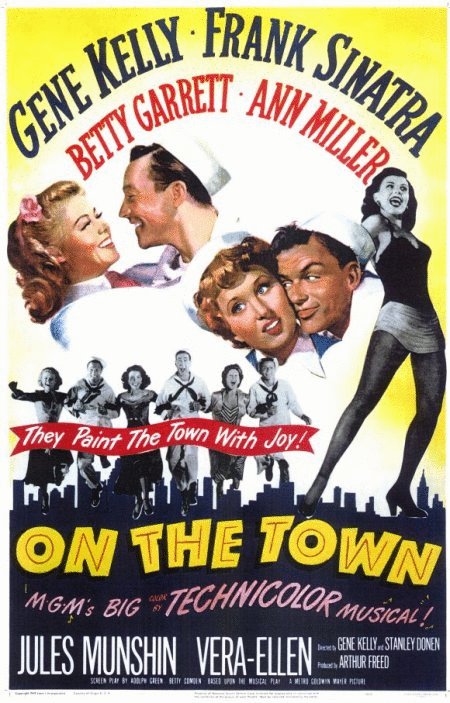 L'affiche du film On the Town