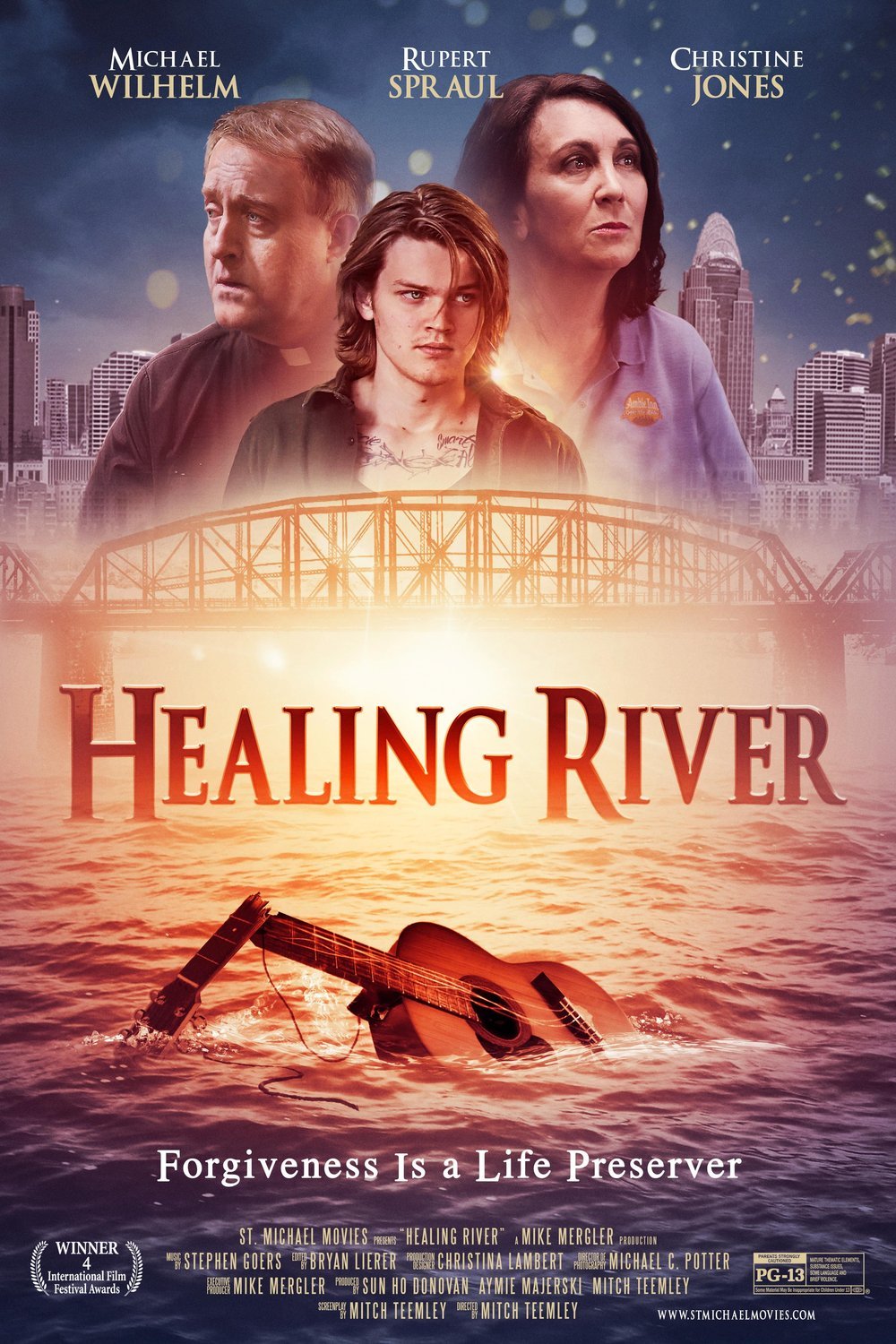 L'affiche du film Healing River