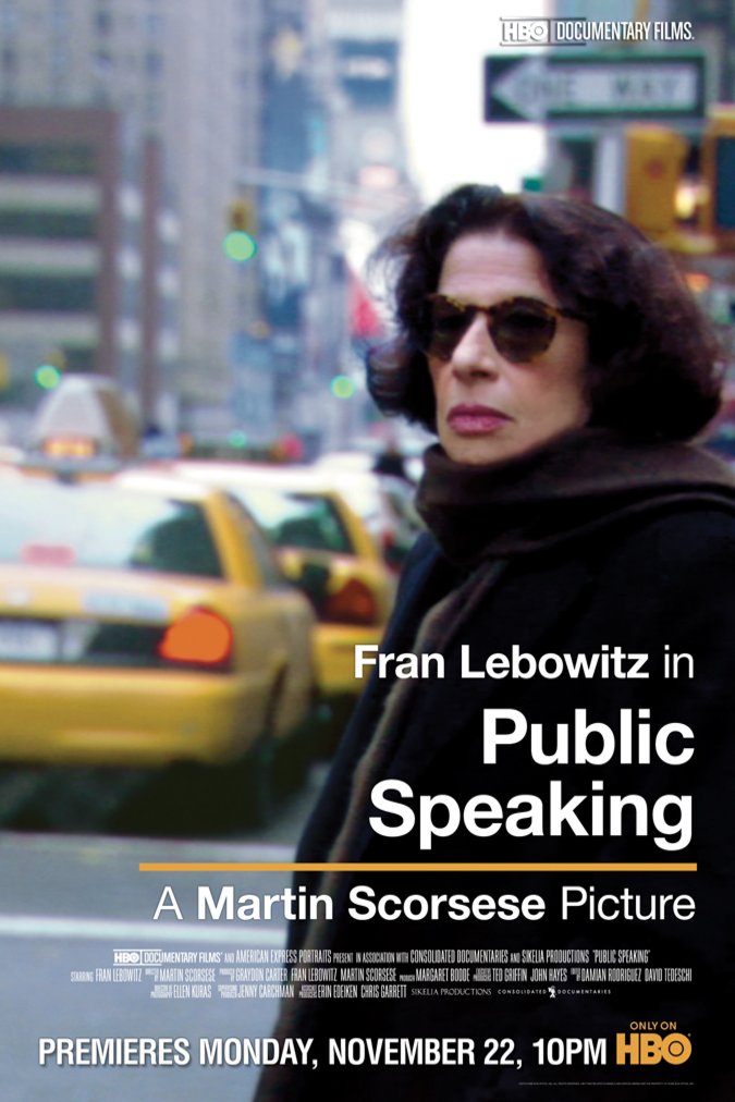 L'affiche du film Public Speaking [2010]