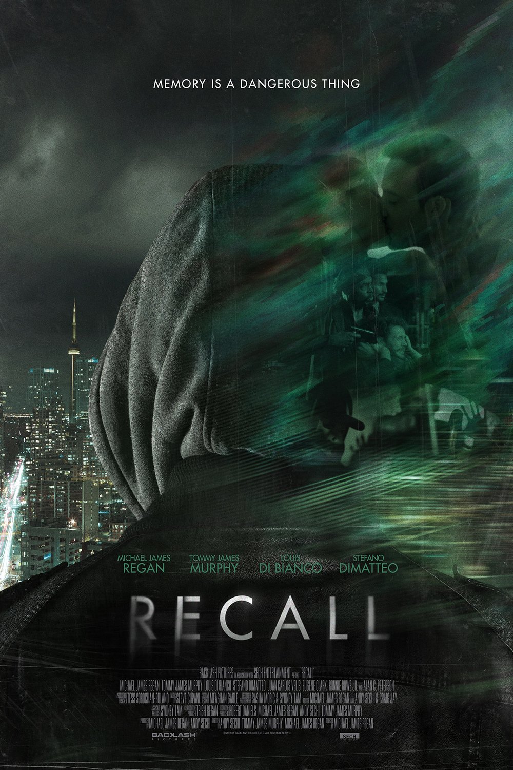L'affiche du film Recall