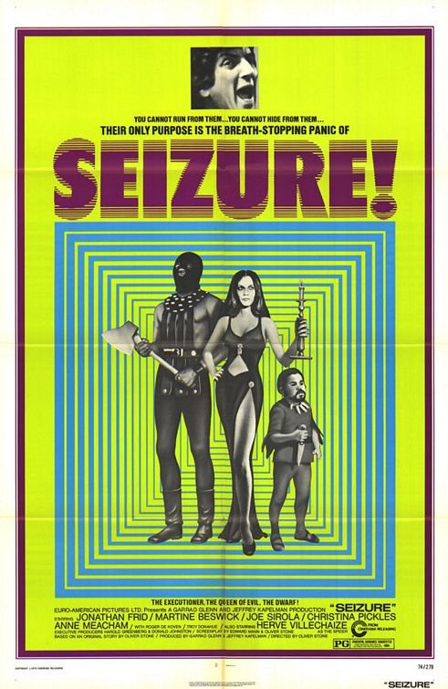 L'affiche du film Seizure