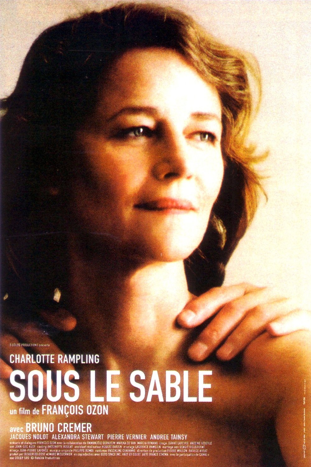 L'affiche du film Sous le sable
