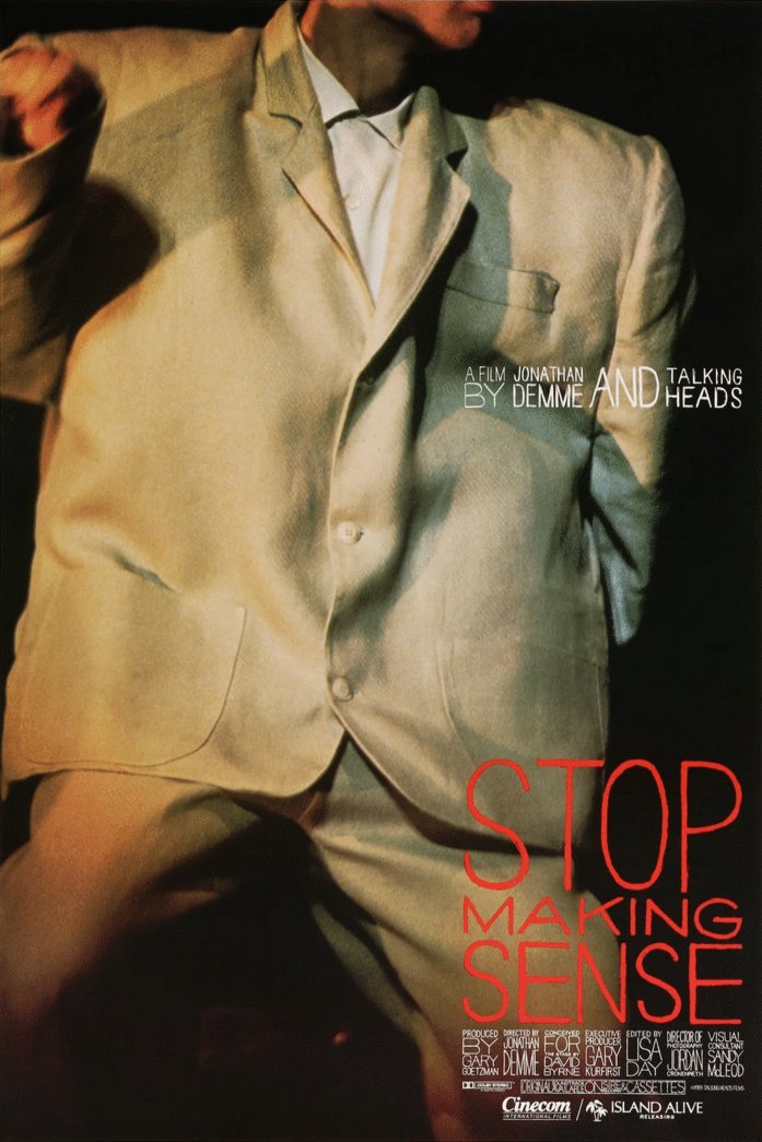 L'affiche du film Stop Making Sense