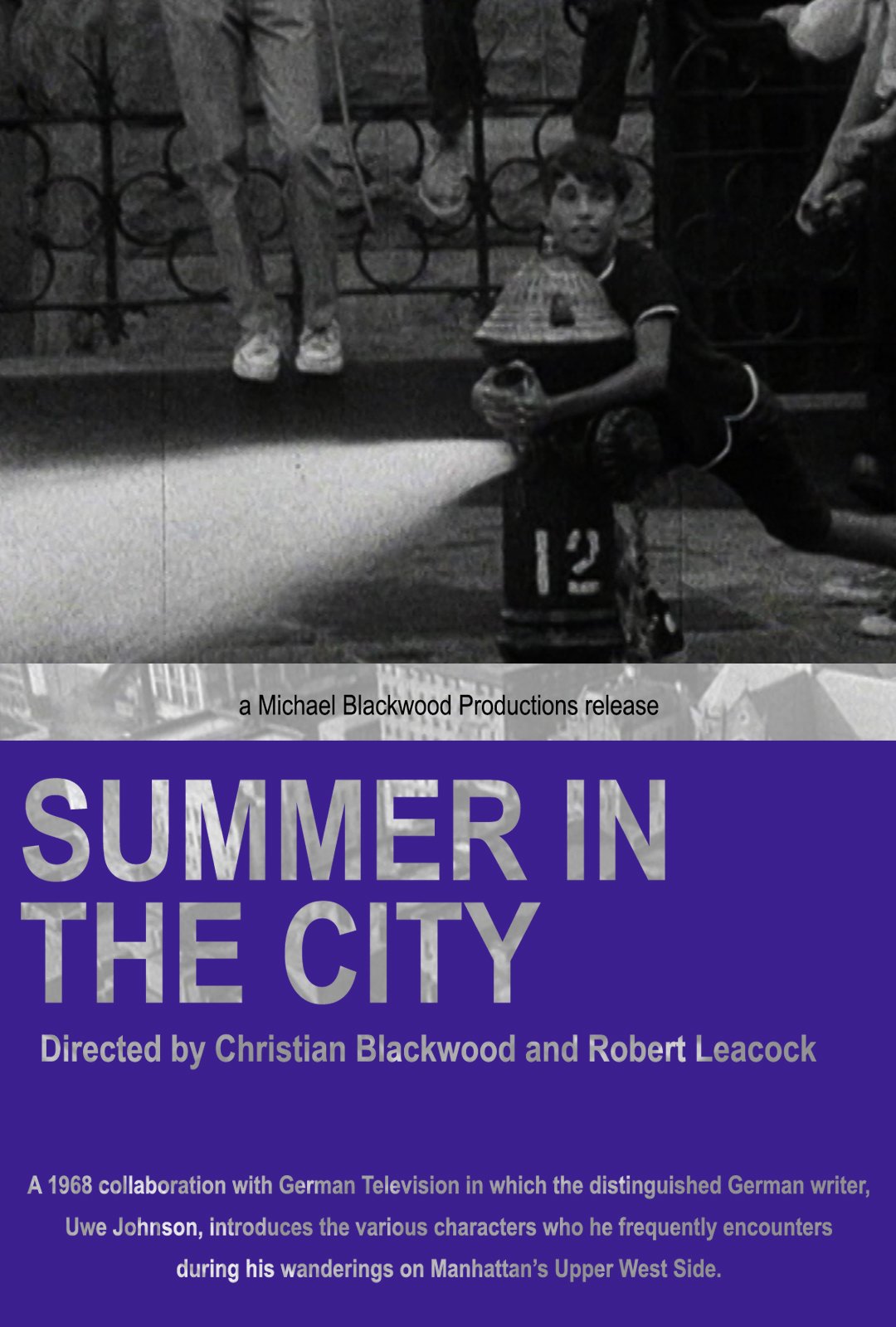 L'affiche du film Summer in the City [1970]
