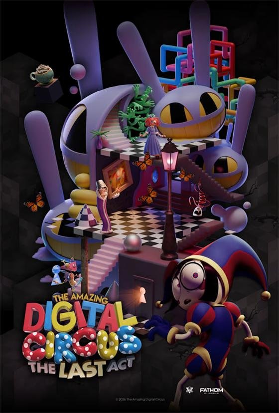 L'affiche du film The Amazing Digital Circus: The Last Act [2026]