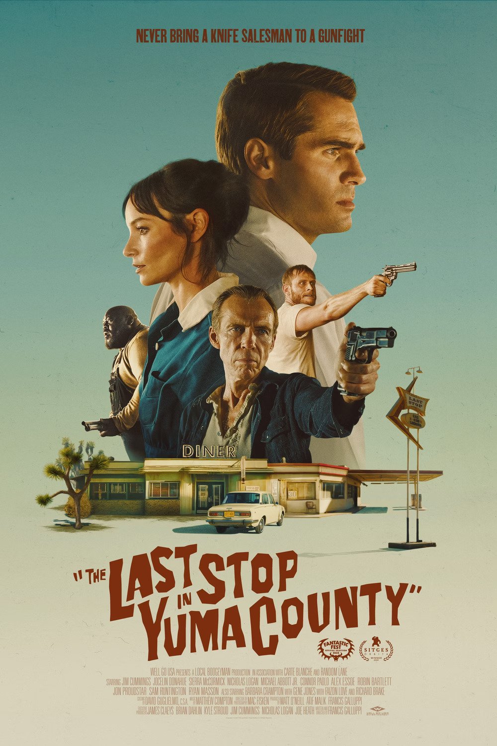 L'affiche du film The Last Stop in Yuma County