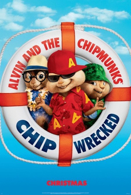 L'affiche du film Alvin and the Chipmunks: Chipwrecked