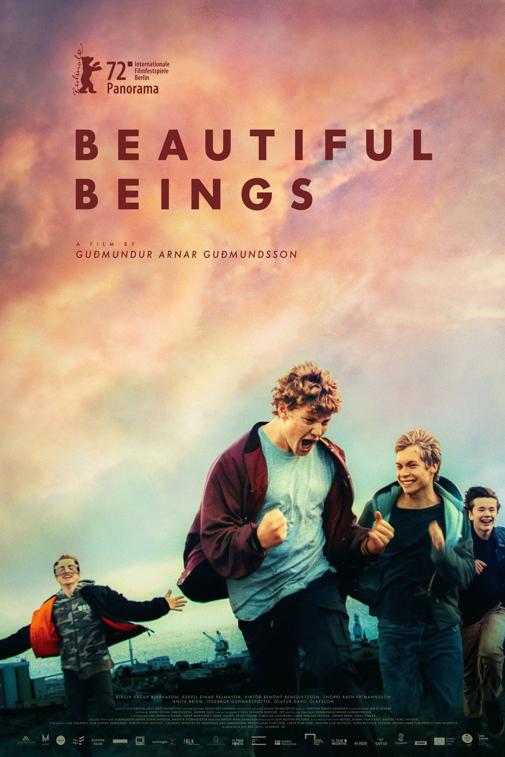 Icelandic poster of the movie Beautiful Beings