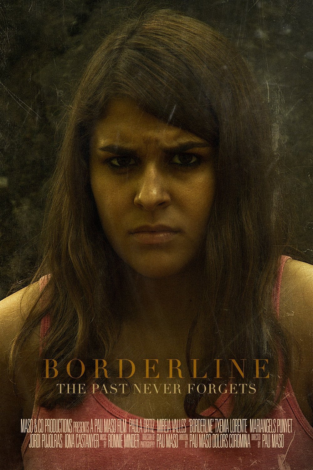 Spanish poster of the movie Borderline