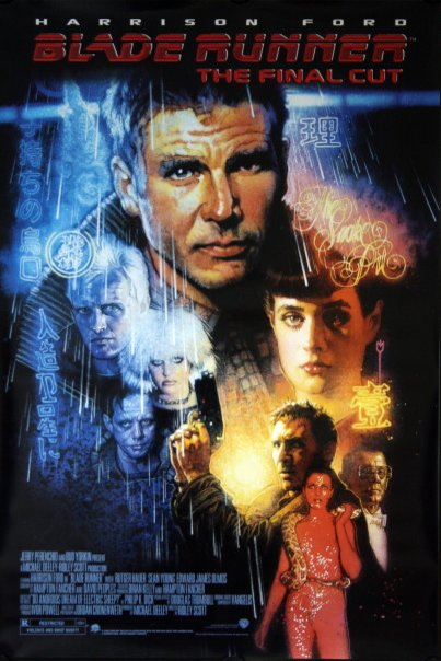 L'affiche originale du film Blade Runner en anglais
