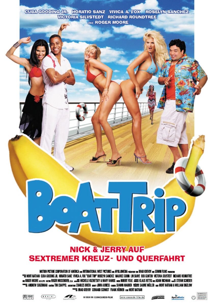 L'affiche du film Boat Trip