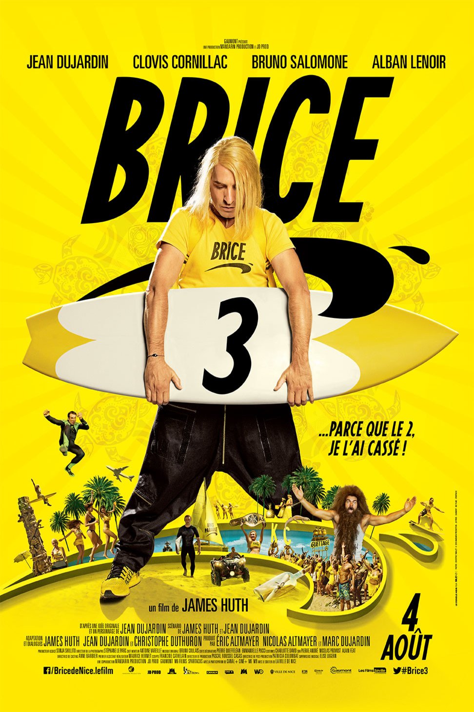 L'affiche du film Brice 3