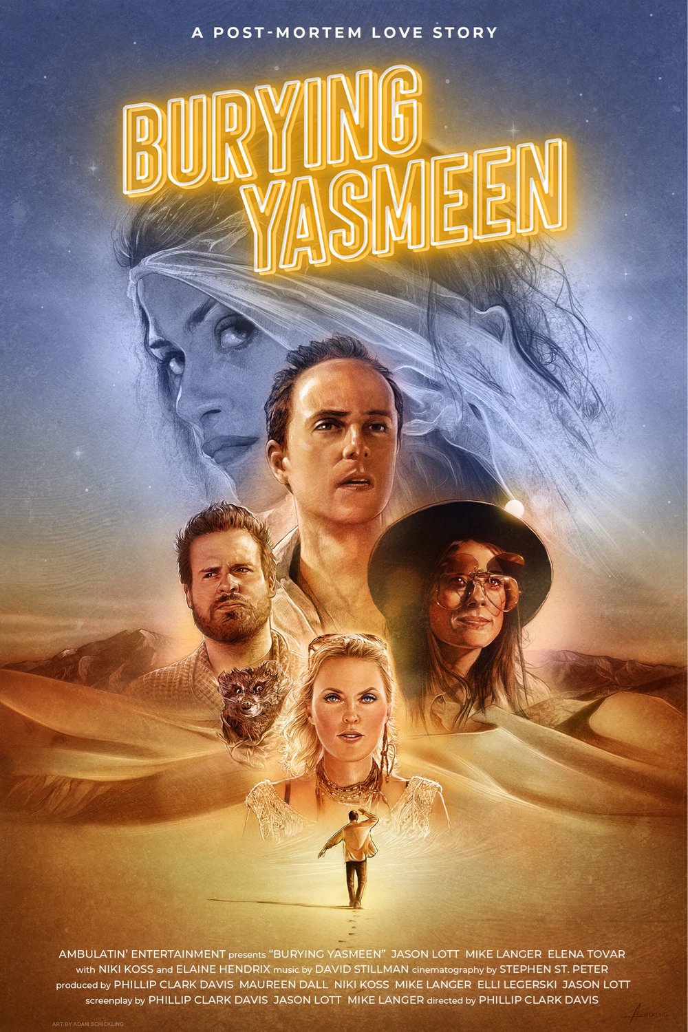 L'affiche du film Burying Yasmeen