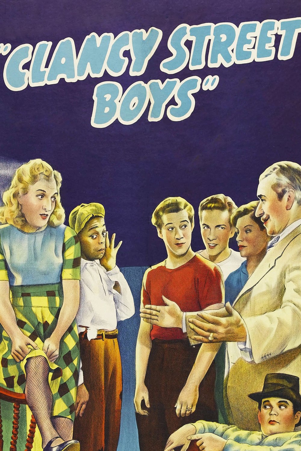 L'affiche du film Clancy Street Boys [1943]