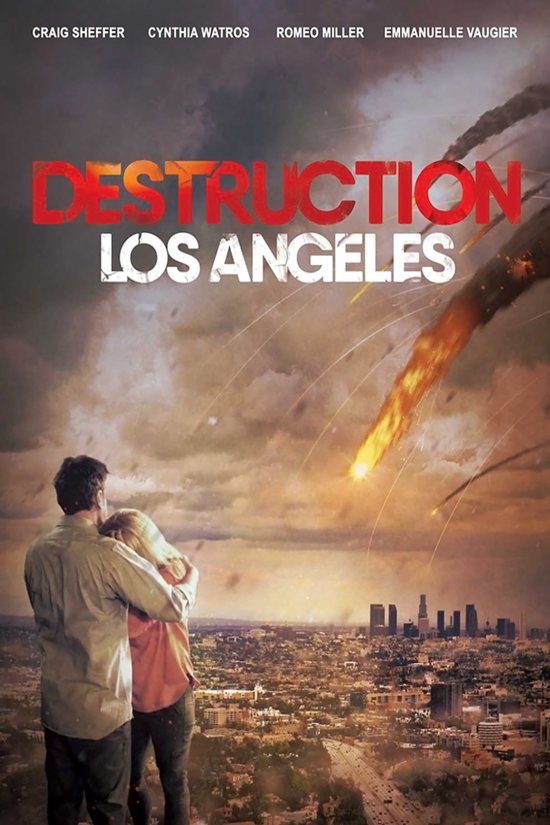 L'affiche du film Destruction Los Angeles