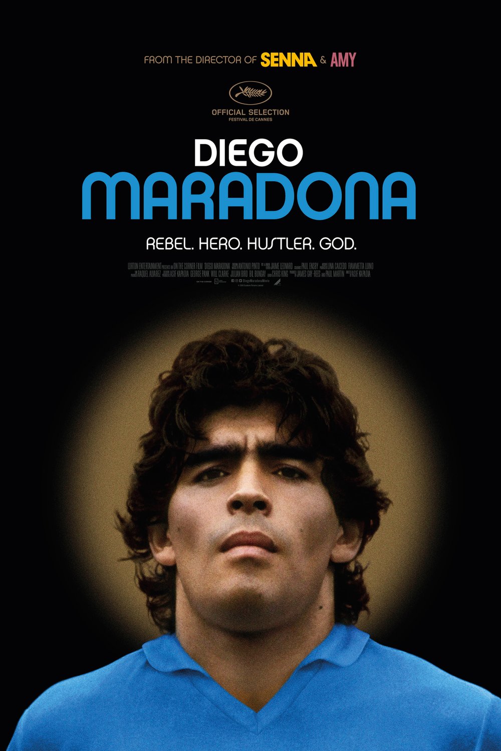 L'affiche du film Diego Maradona