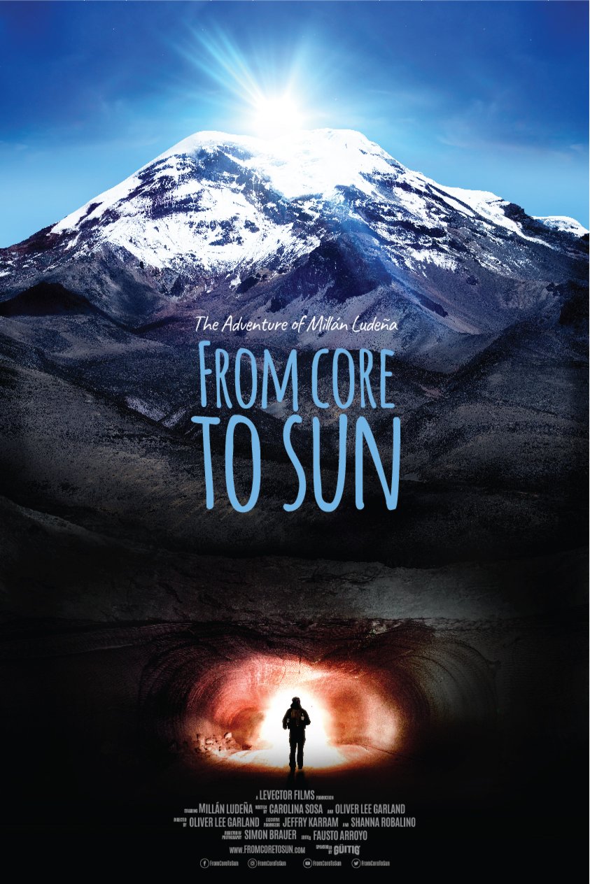 L'affiche originale du film From Core to Sun en espagnol