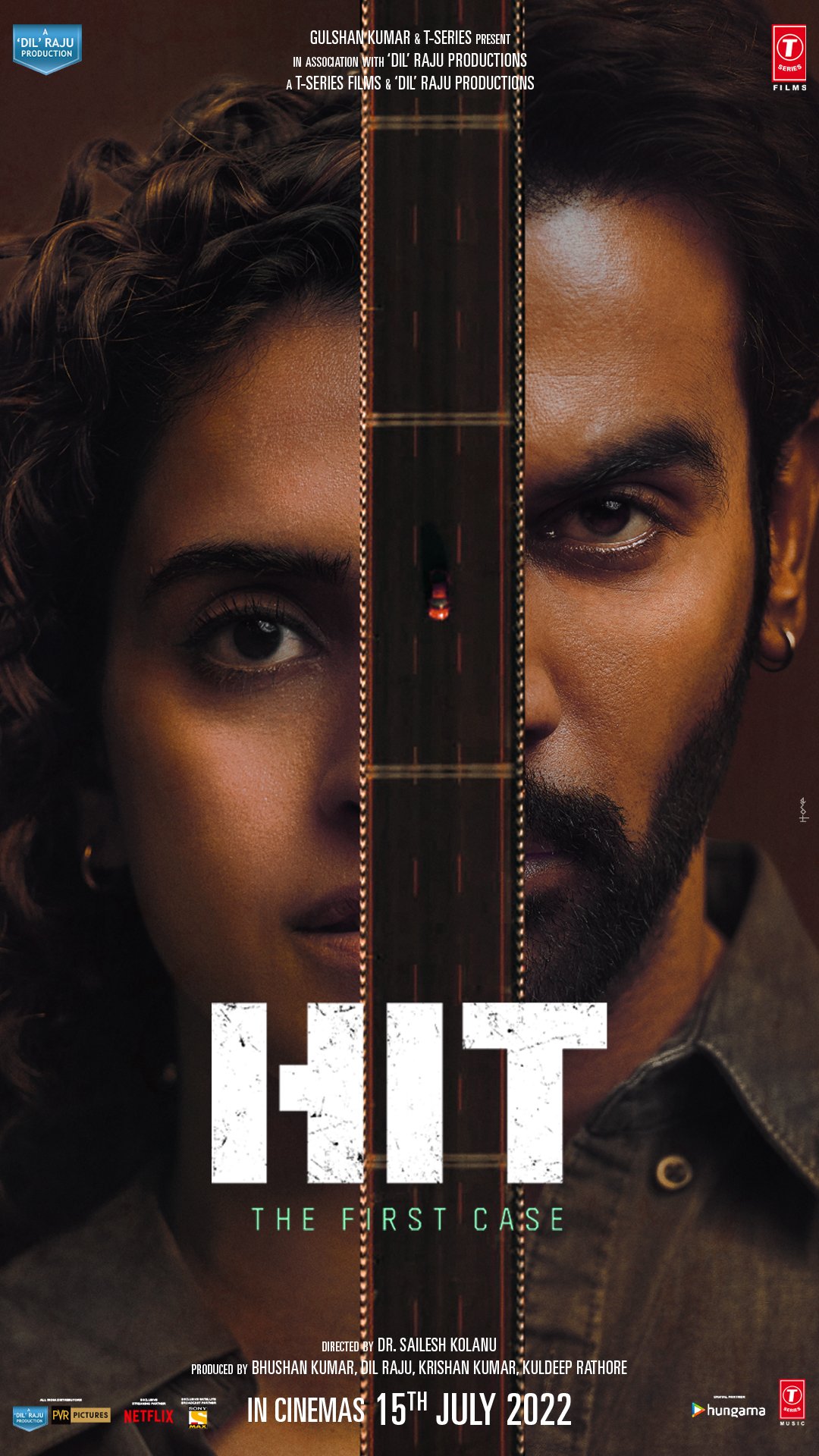 L'affiche originale du film HIT: The First Case en Hindi