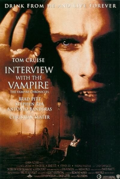 L'affiche du film Entretien avec un vampire