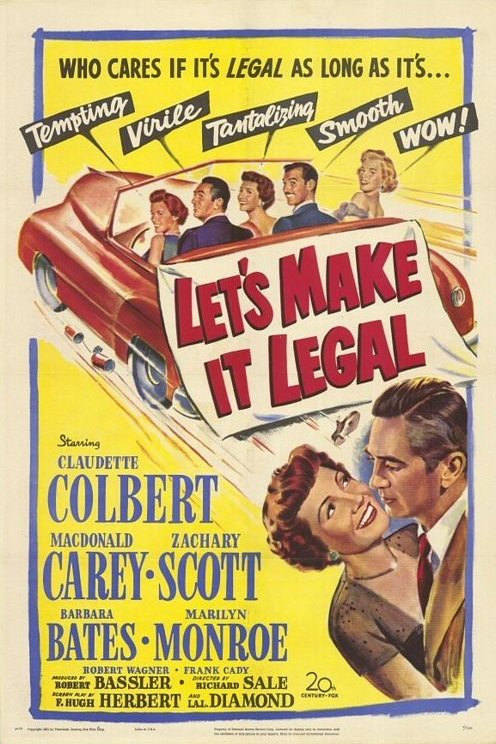 L'affiche du film Let's Make It Legal