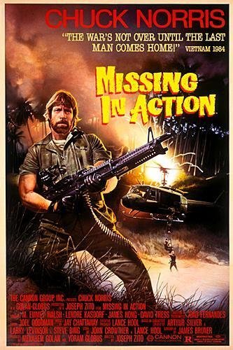 L'affiche du film Missing in Action