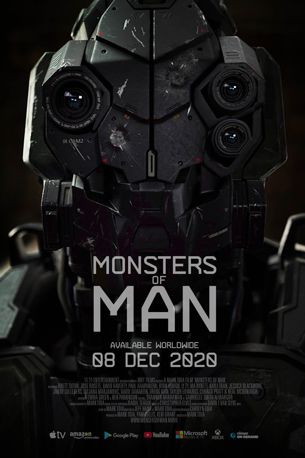 L'affiche du film MONSTERS of MAN