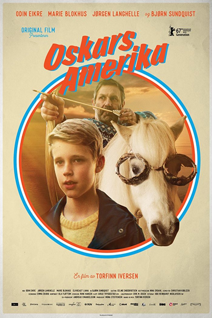 Norwegian poster of the movie Oskar's America