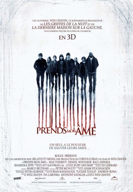 L'affiche du film Prends mon âme