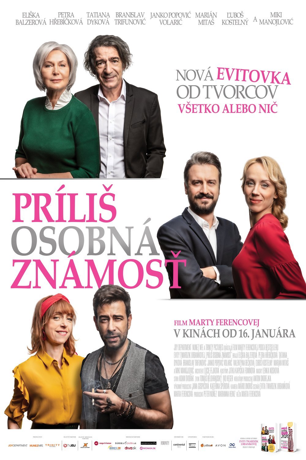 L'affiche originale du film Prílis osobní známost en tchèque