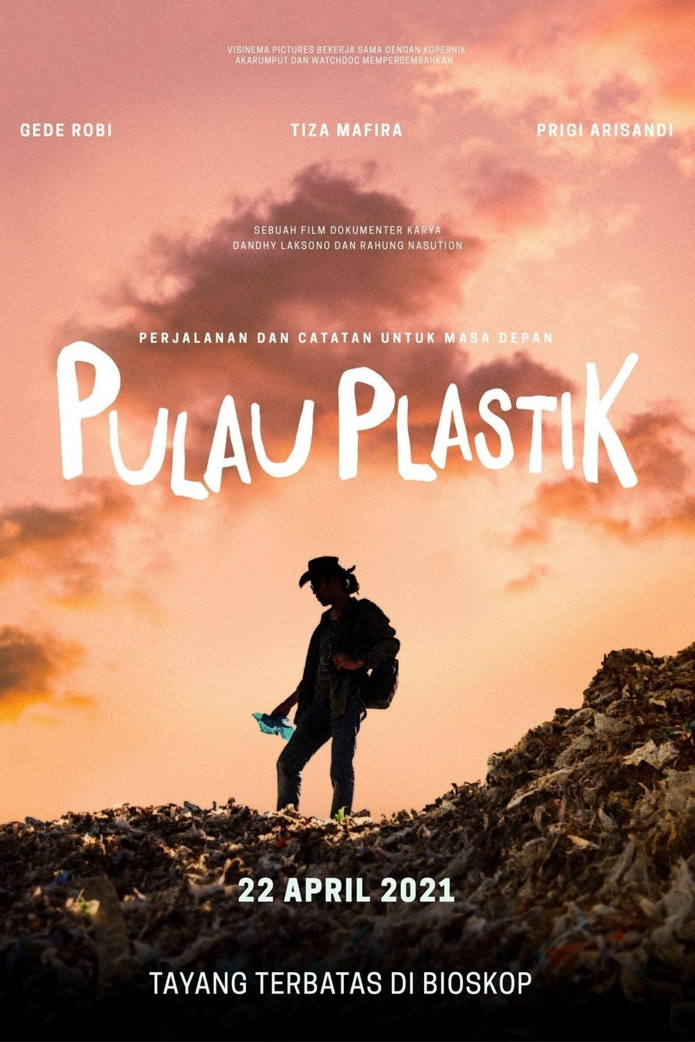 L'affiche originale du film Plastic Island en Indonésien