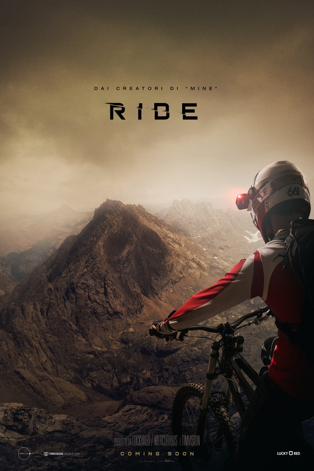 L'affiche originale du film Ride en anglais