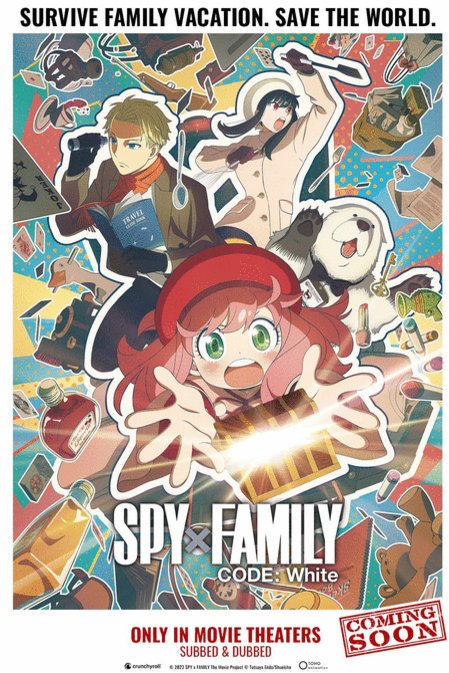 L'affiche du film Spy X Family Code: White [2023]